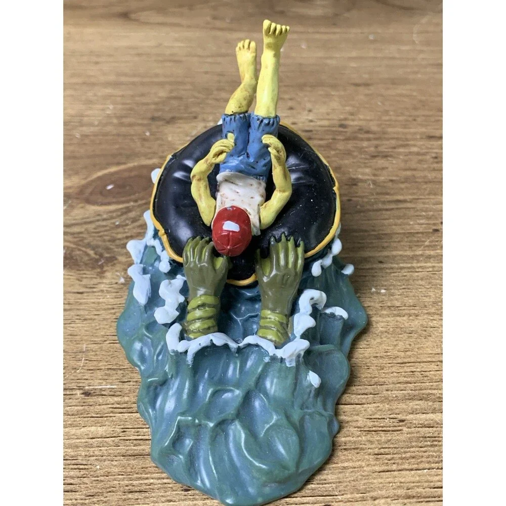 Dept 56 TUBING SOS Halloween Village 6007650 Swamp Shanty Tubing S.O.S.